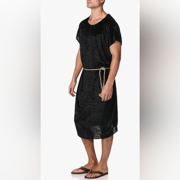 NWT Versatile Black Tunic With Rope Belt - Picture 3 of 5